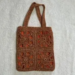 niko and… フラワー　ショルダー　オレンジ　2WAY