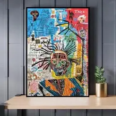Basquiat 大型キャンバスポスター『Dr. Love』 50x70cm - メルカリ