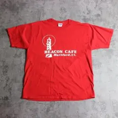 【b053】USA輸入 90s ☆good design☆ T-shirt