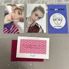 ALL(H)OURS オールアワーズ トレカ ヒョンビン アルバム 1 2 3
