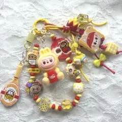 マック ラブブ キーホルダー ジャラジャラ ストラップ
