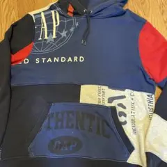 gap ギャップ クレイジーパターン パーカー Lサイズ yZerr着用モデル