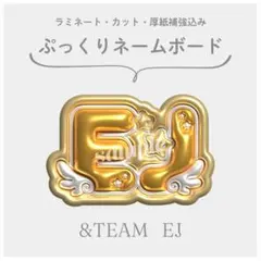 &TEAM EJ ウィジュ うちわ &TEAM エンティーム EJ ウィジュ うちわ - メルカリ