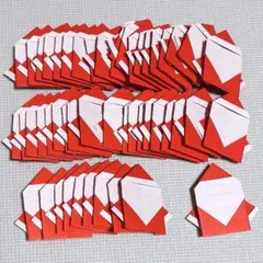 折り紙　サンタクロース　50個
