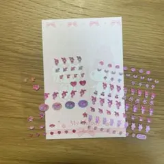 マイメロディ メモ帳 シール 平成レトロ 2006年 2007年 オーロラシール