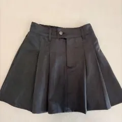 ピンクラテ プリーツスカート グレー 150cm
