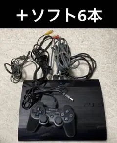 ps3 本体　ゲームソフト6本セット付き　CECH-4300C