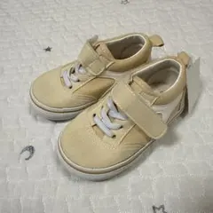 【新品未使用タグ付き】西松屋　ベージュ スニーカー 14.0cm