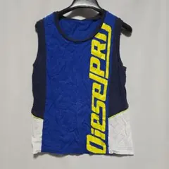 DIESEL キッズ ノースリーブ Tシャツ ブルーのサムネイル