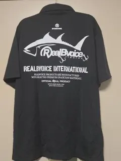 【新品】Real Bvoice FISHINGドライ ポロシャツ XL ブラック