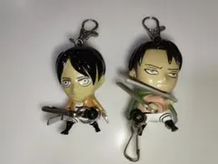 進撃の巨人 エレン リヴァイ 立体機動 キーホルダー