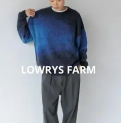 LOWRYS FARM ローリーズファーム アブストラクト グラデ ニット F