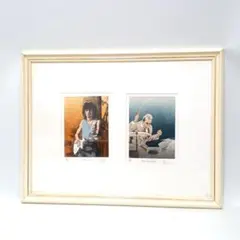 額縁付き 絵画 中型 ロンウッド リトグラフ　スライドオンディスⅡ 人物画 額縁付き 絵画 中型 ロンウッド リトグラフ スライドオンディス