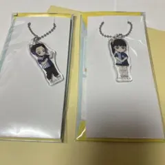 鬼滅の刃 胡蝶しのぶ 栗花落カナヲ ローソン アクリルキーホルダー 2個セット
