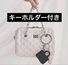 Darich キルティングツイードミニボストンバッグ WHT ノベルティ