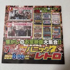 漫画パチスロパニック7 レトロ　【付録DVD】