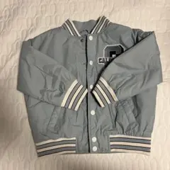 水色　110cm ボンバージャケット　ブルゾン