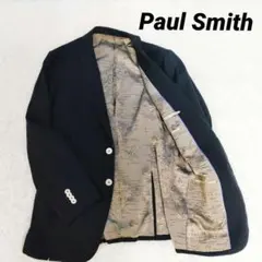 ウール100％Paul Smith ポールスミス 総柄 テーラードジャケット