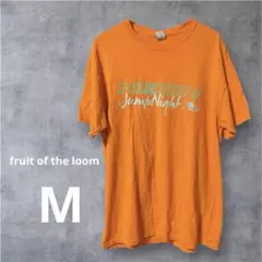 （fruit of the loom ）Tシャツ Mサイズ オレンジ