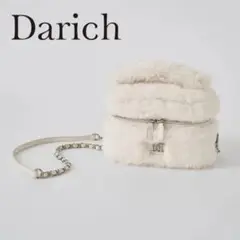 【新品未使用】Darich ダーリッチ フェイクファーショルダーミニバッグ