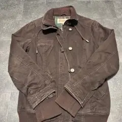 ジャケット 古着　ブラウン　ヴィンテージ　f222