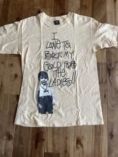 Stussy I LOVE TO ROCK MY GOLD Tシャツ M - メルカリ