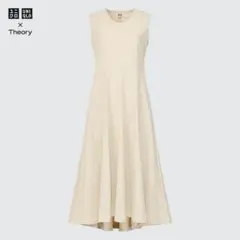 UNIQLO Theoryコラボ ワンピース ホワイト Sサイズ
