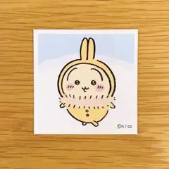 N433 【同梱50円】 ちいかわ シールコレクション No.125 うさぎ