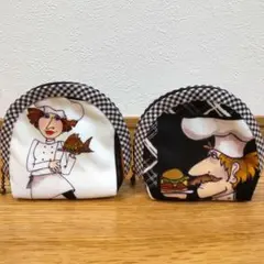 ハンドメイド　ポーチ　ロラライハリス