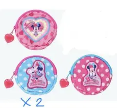 ミニー　パルパルーザ　カプセルトイ ポーチ　4個セット