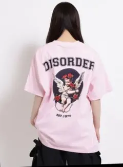 MILKBOY♥新品タグ付き！天使プリント Tシャツ ライトピンクのサムネイル