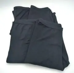 【新品未使用4枚セット】くろぱん 綿混 スパッツ のびのび 10分丈 150cm