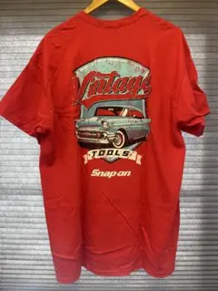 スナップオン Snap-on ヴィンテージカー Tシャツ レッド XL