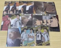 ハイキュー ウエハースカード まとめ売り 烏野 青葉城西 音駒 梟谷 稲荷崎