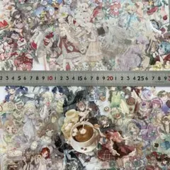 海外マステ　素材ステッカー　女の子　57枚②