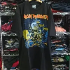 アイアンメイデン 両面プリント バンドＴシャツ L