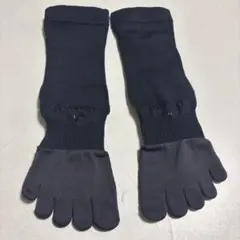 MIZUNO 5本指ソックス メンズ ブラックのサムネイル