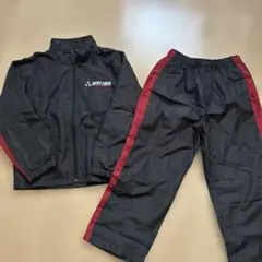 【未着用】男の子　ジャージ上下セット　シャカシャカ/裏フリース　120㎝ ①⑨①