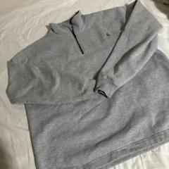 Carhartt グレー ハーフジップ　スウェット