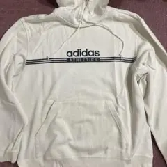 adidas ATHLETICS パーカー ホワイトのサムネイル
