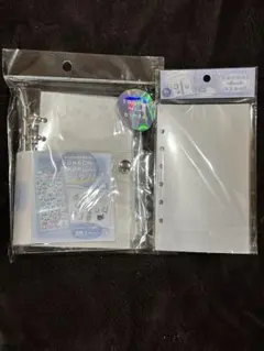 クーリアとうめいシールバインダー＋とうめいシールシート⭐︎2点セット　新品　未使用