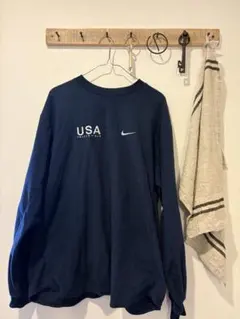 Nike USA トレーナー ネイビー