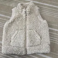 ベビー　ボアベスト　90cm