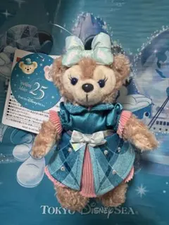 ディズニーシー25周年　シェリーメイ　ぬいぐるみバッジ スパークリングジュビリー