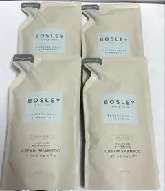 新品 Bosley ボズレー クリームシャンプー 詰替 400ml ４袋のサムネイル