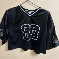 WEGO ナンバリング 半袖Tシャツ 83