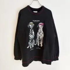 【美品】SHAREEF DALMATIAN' BIG SWEAT 2 黒のサムネイル