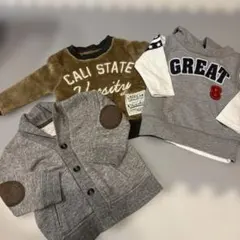 男の子　子供服　まとめ売り　80センチ　冬服