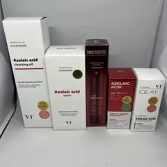 VTアゼライン酸クレンジングオイル・トナー・ブースター5点セット　新品未開封品