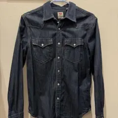 リーバイス LEVI’S デニムシャツ ウエスタンシャツ インディゴブルー